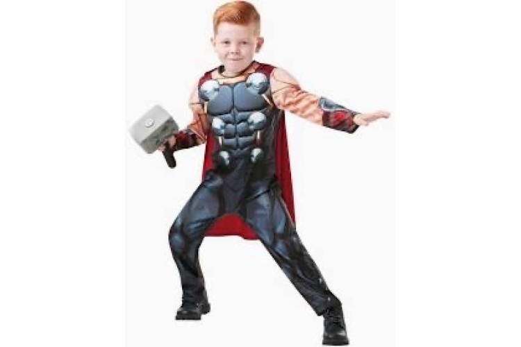 Avengers Deluxe Thor Costume 5-6