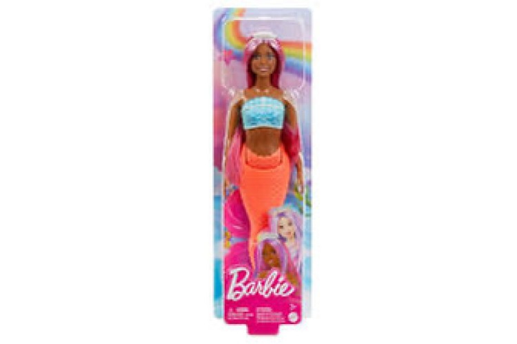 Barbie Mermaid Doll - Red Doll