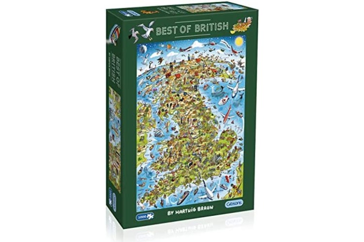 Gibsons Best of British 1000pc puzzle