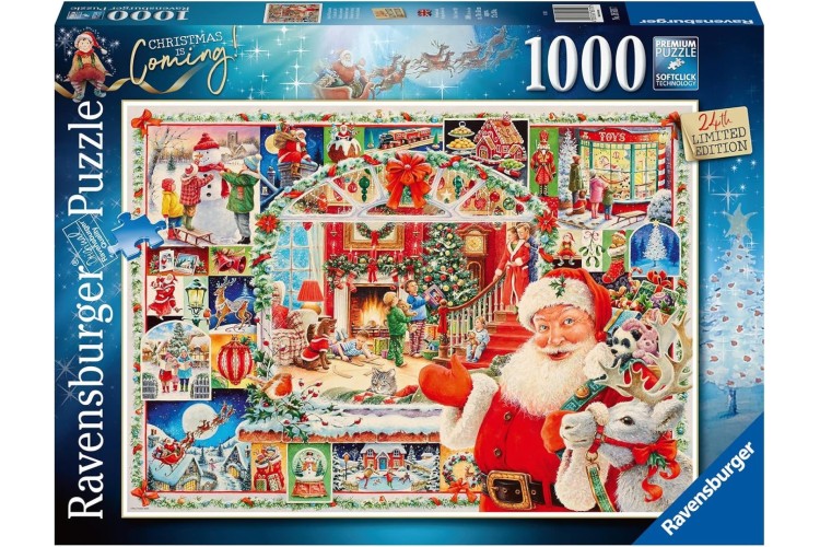 Ravensburger Christmas is coming!    1000 pieces Jigsaw puzzle 