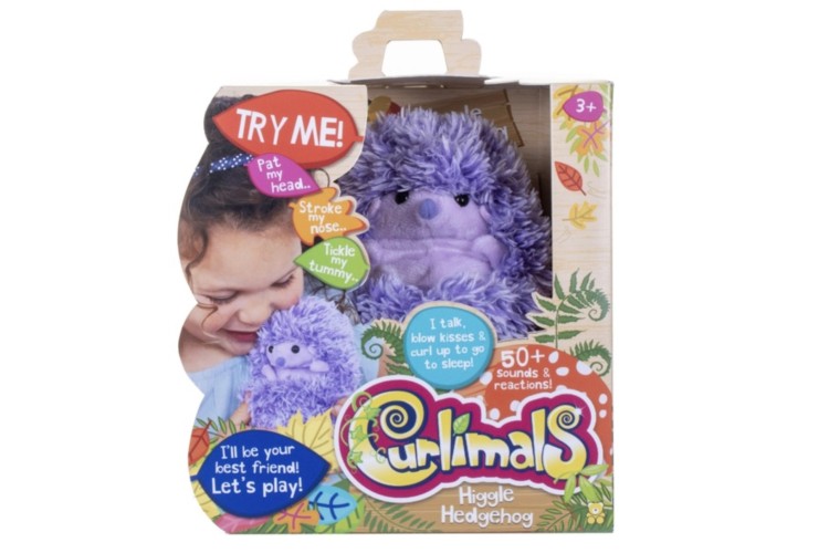 Curlimals Higgle Hedgehog Interactive Toy