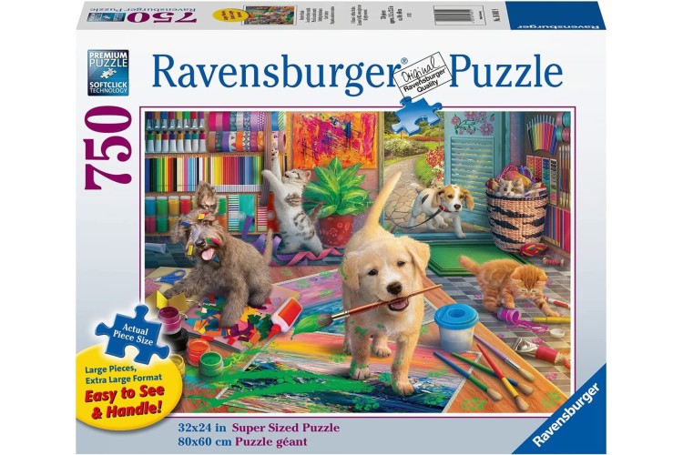 Ravensburger Cute Crafters    750piece jigsaw puzzle 