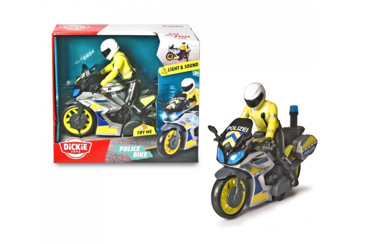 Dickie toys police bike lights n sounds