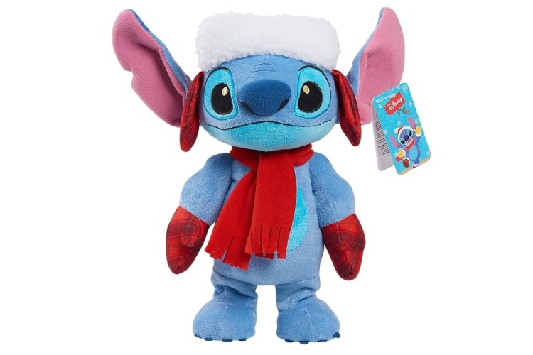 Dickie toys stitch dancing Xmas holiday plush