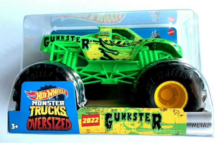 Hot Wheels Monster Trucks Oversized Gunkster