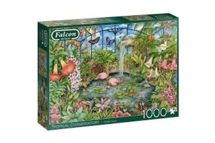 Jumbo Falcon Deluxe Tropical Conservatory 1000pc Jigsaw Puzzle