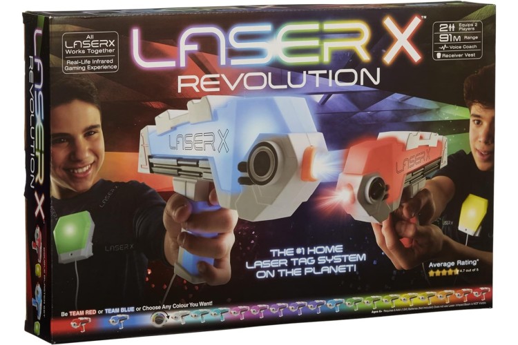 Lazer X revolution laser tag system 