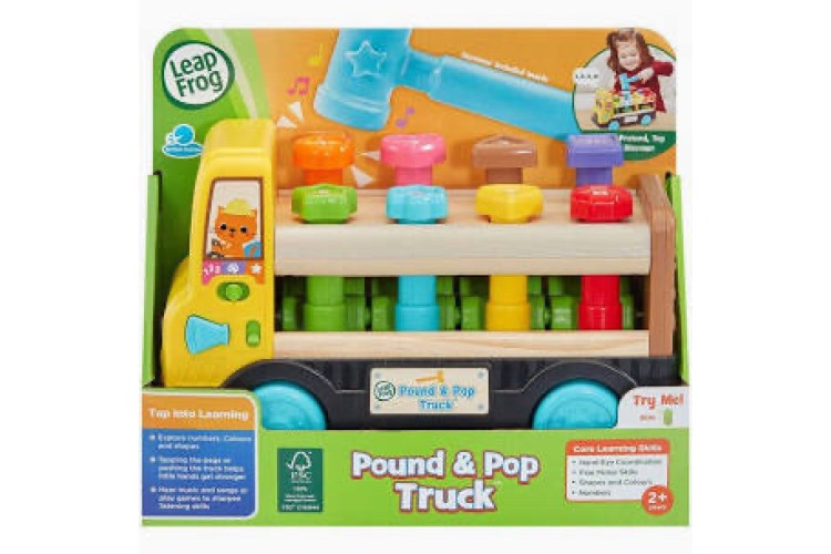 leapfrog pound and pop truck 