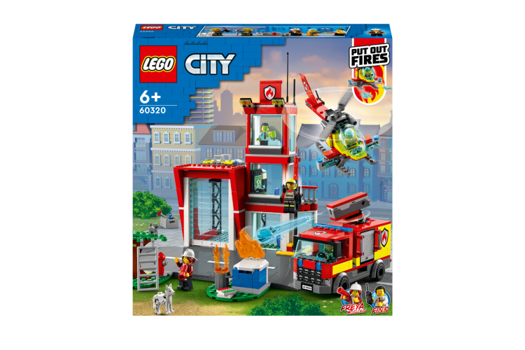 Lego City 60320 Fire Station 