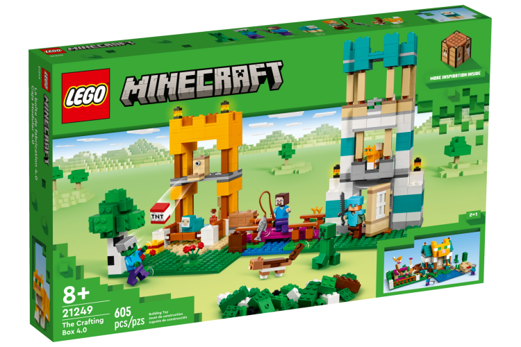 Lego Minecraft 21249 The Crafting Box 4.0