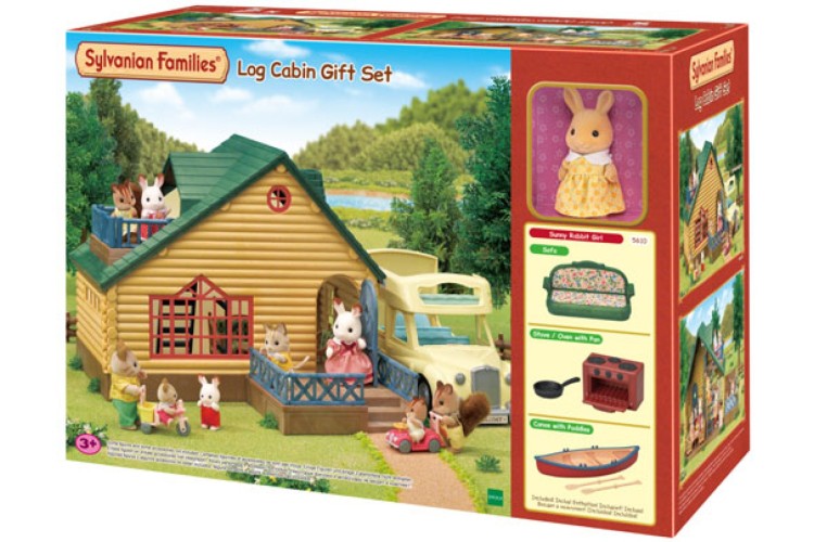 Sylvanian Families Log Cabin Gift Set