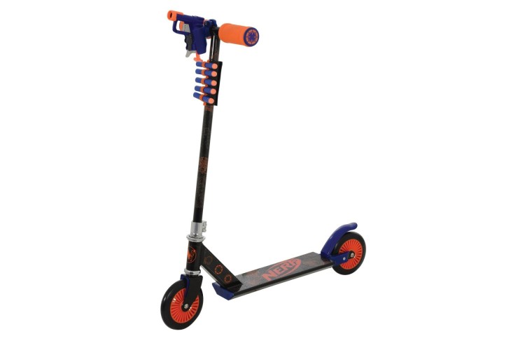 Nerf In Line Scooter With Mini Blaster 