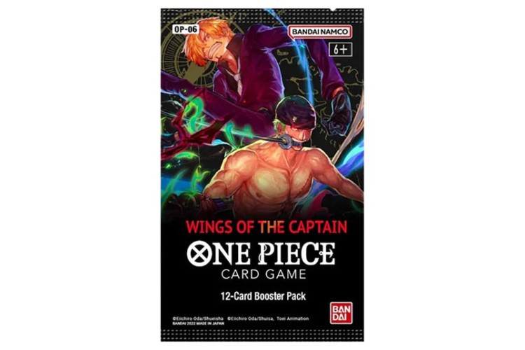 One Piece Wings of the Captain Card Game 4 booster packs 