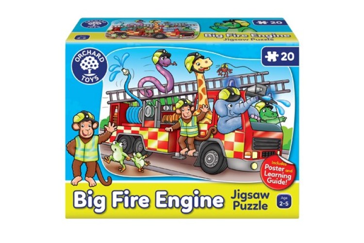 Orchard Toys Big Fire Engine Puzzle