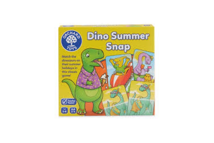 Orchard Toys Dino Summer Snap mini learning game