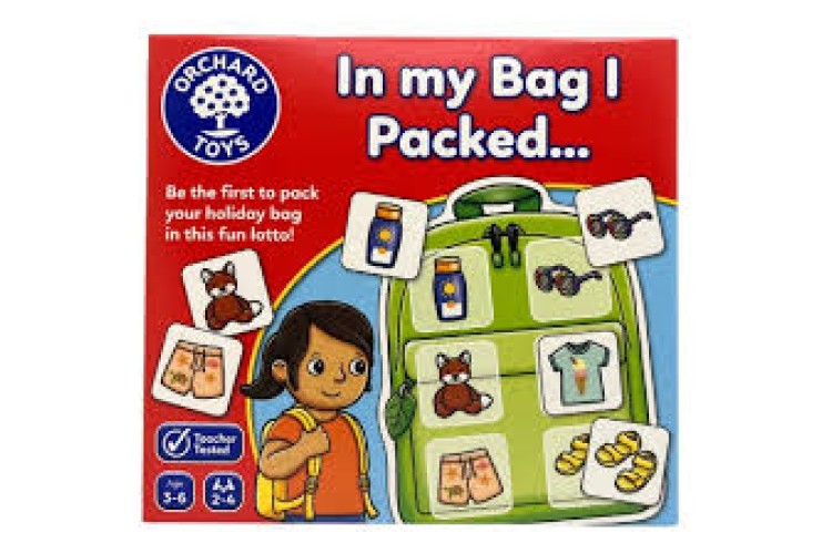 Orchard Toys Games In my bag I packed mini learning game