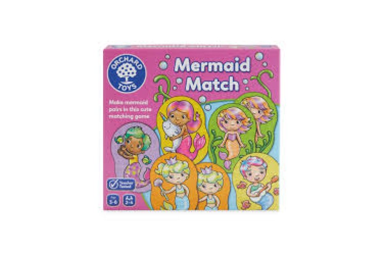 Orchard Toys Mermaid Match  mini learning game