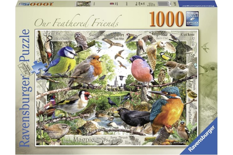 Ravensburger Our Feathered Friends  1000pc Jigsaw Puzzle