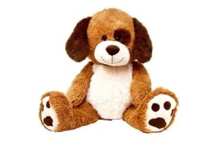 Peterkin large soft toy dog 