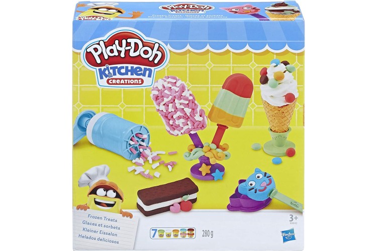 Play-doh Kitchen Creations frozen treats 