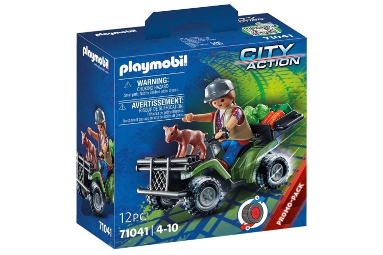 Playmobil City Action Farm Quad 71041