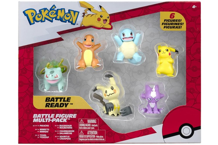 Pokémon Battle Figure 6 figure multipack 