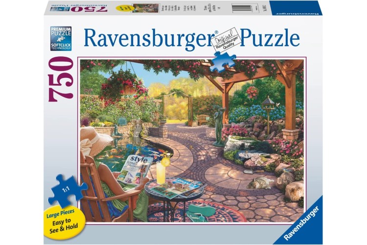 Ravensburger Cozy Backyard Bliss 750 pieces Jigsaw puzzle