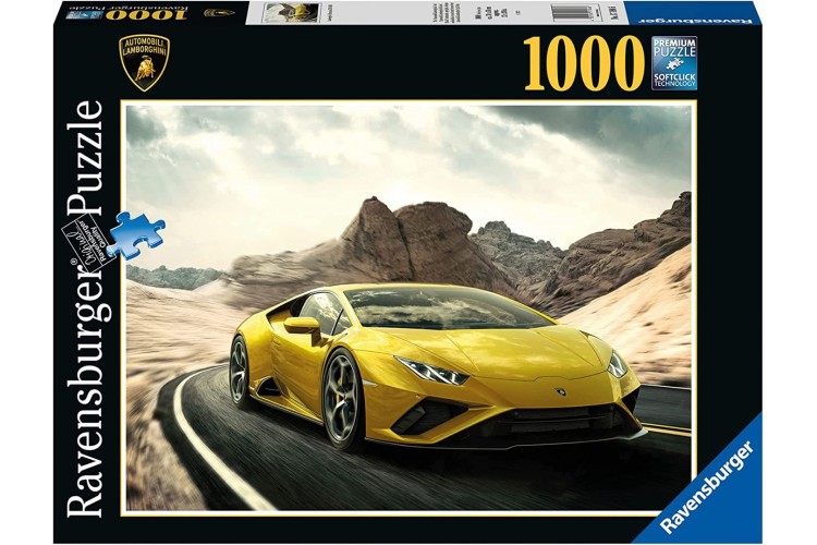 Ravensburger Lamborghini Huracan Evo RWD 1000 pieces jigsaw puzzle  