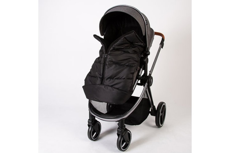 Red kite junior footmuff black 