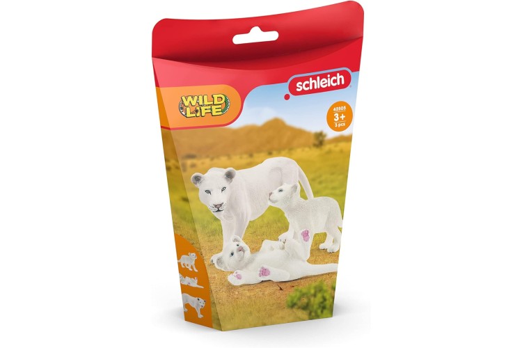 Schleich  42505 white lion set