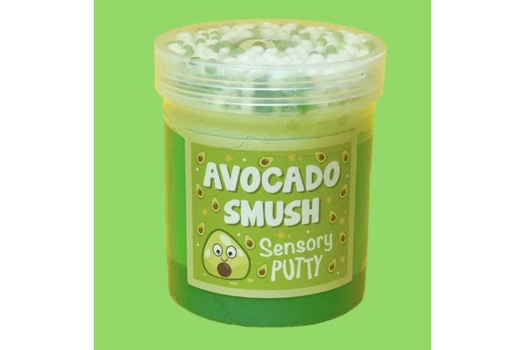 Slime Party Avocado Smush Sensory Putty