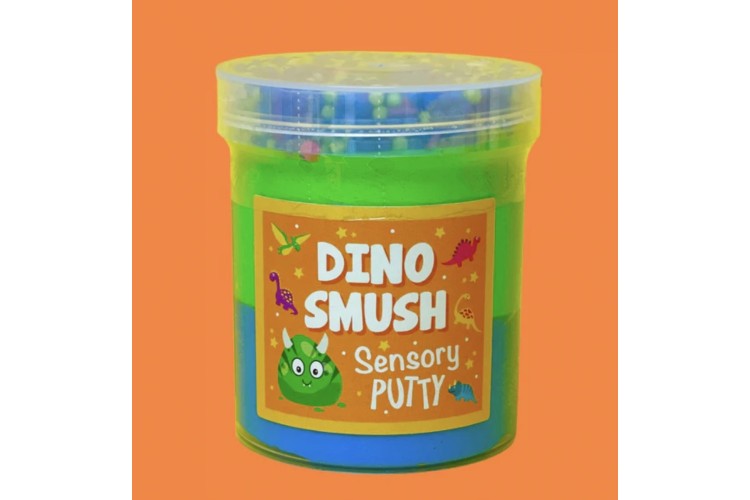 Slime Party Dino Smush Sensory Putty