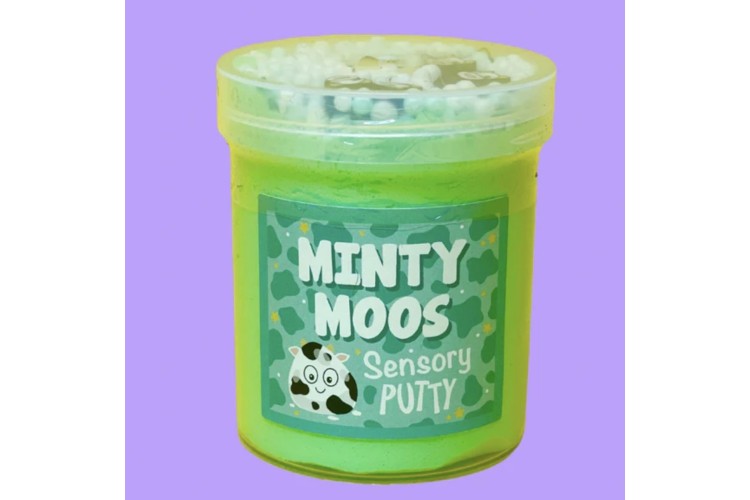 Slime Party Minty Moos Sensory Putty