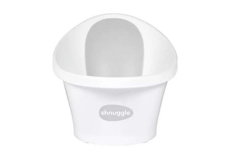 Snuggle baby bath white 