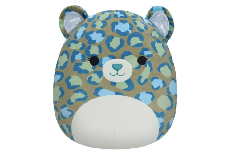 Squishmallows Enos the Dark Green Leopard Plush