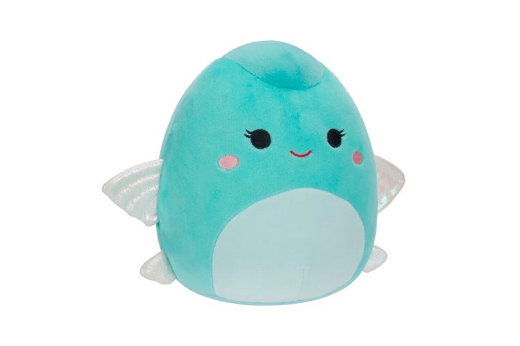 Squishmallows Bette the aqua flying fish  Plush