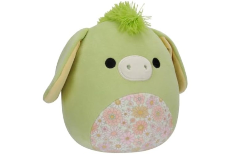 Squishmallows Juniper the Green Donkey Plush