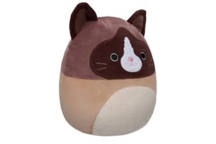 Squishmallows Woodward the Snowshoe Cat 12 inch plush