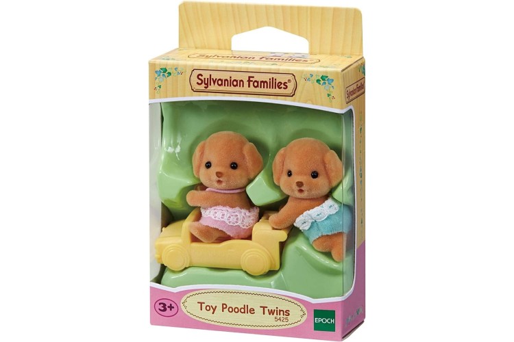 Sylvanian Families Toy Poodle Twins 