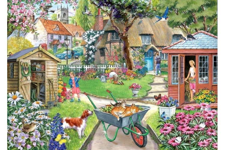 The House of Puzzles Big 500 pieces Bloomin Lovely