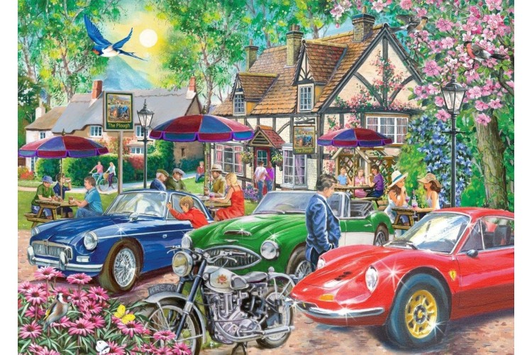 The House of Puzzles Big 500 pieces Plough Inn Jigsaw puzzle 