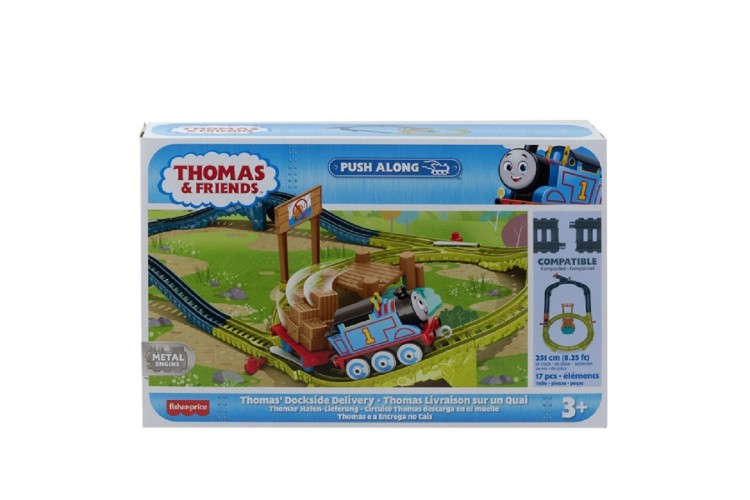 Thomas & Friends Thomas Dockside Delivery Push Along Train set