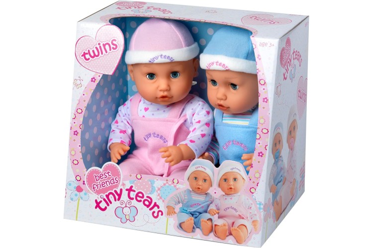 TINY TEARS BEST FRIENDS Twins Dolls 