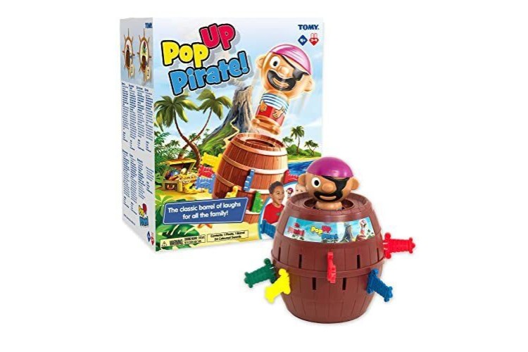 Tomy pop up pirate 