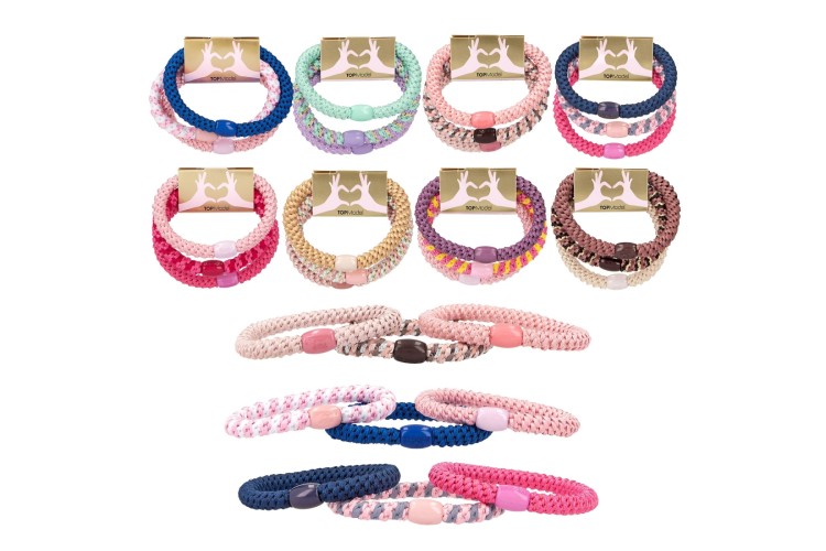 Top Model Elastic Hairbands 0412493_A