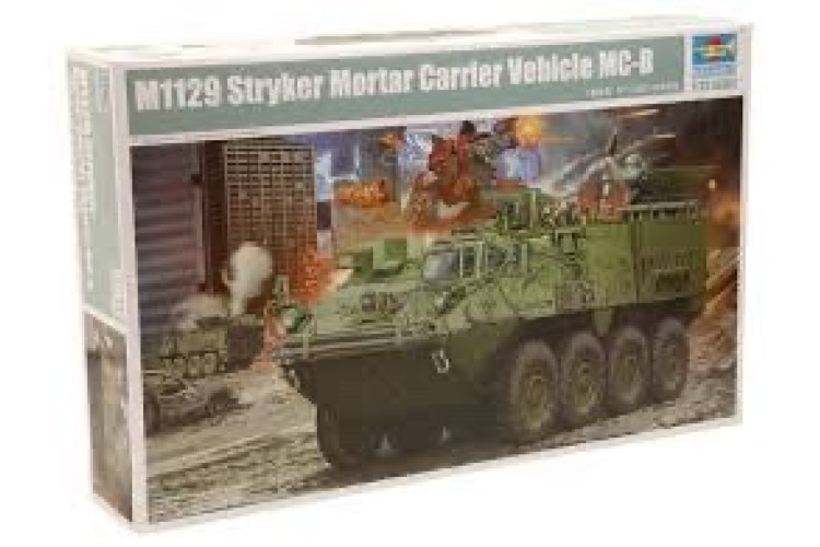 Trumpeter M1129 Stryker Mortar carrier vehicle mc-b