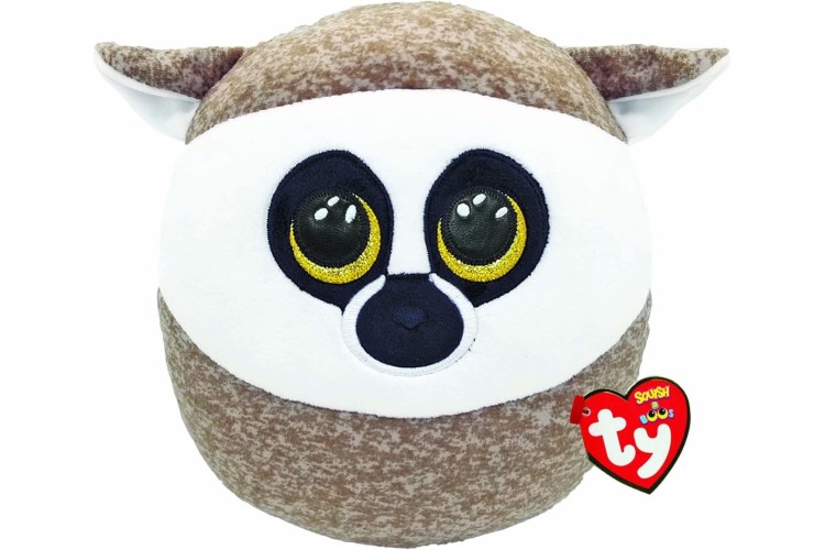 Ty Squish a boo Linus Lemur 20cms plush toy