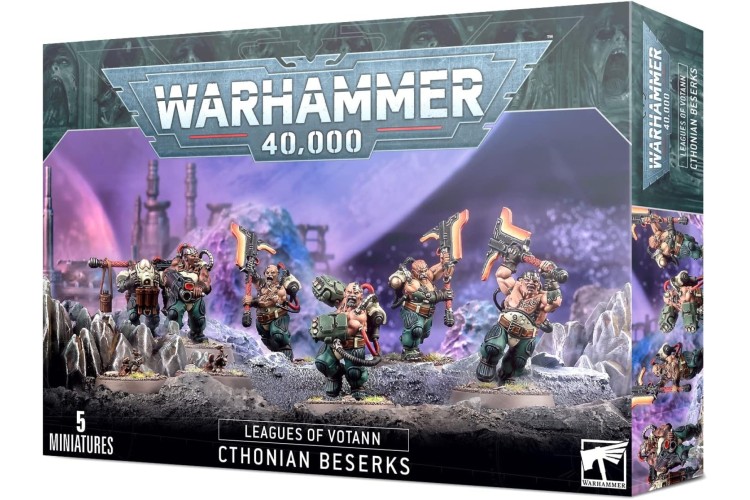 Warhammer 40,000 leagues of Votann Cthonian Beserks