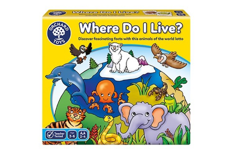 Orchard toys Where Do I Live 069