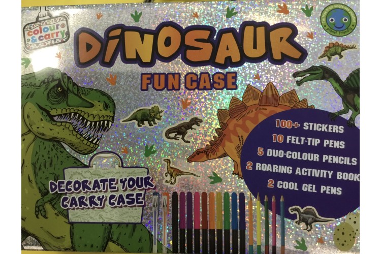 Zap dinosaur fun art activity case